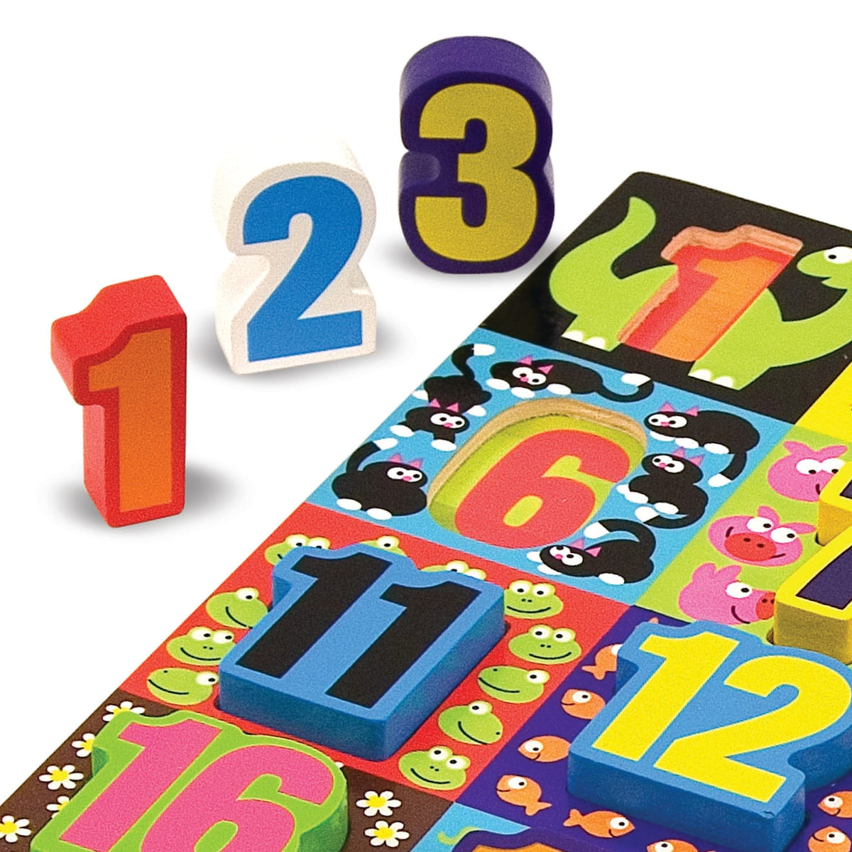 Educational Jumbo Numbers Chunky Puzzle