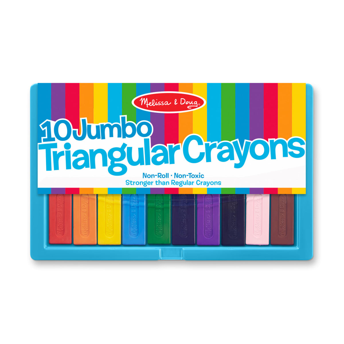 Educational Jumbo Triangular Crayons