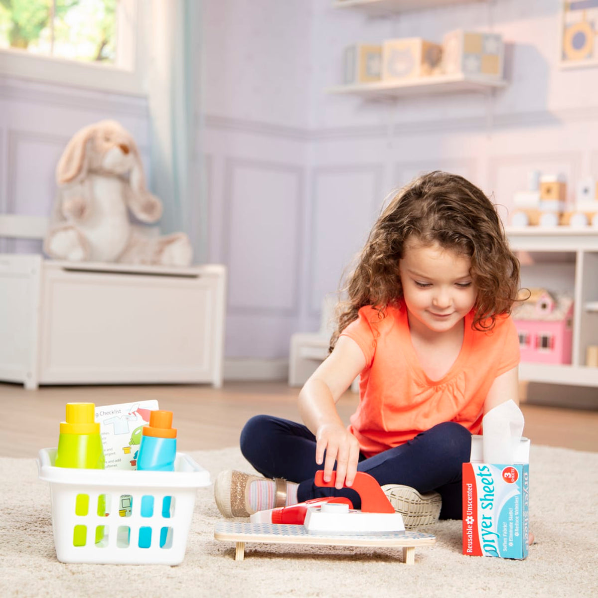 Educational Laundry Basket Play Set