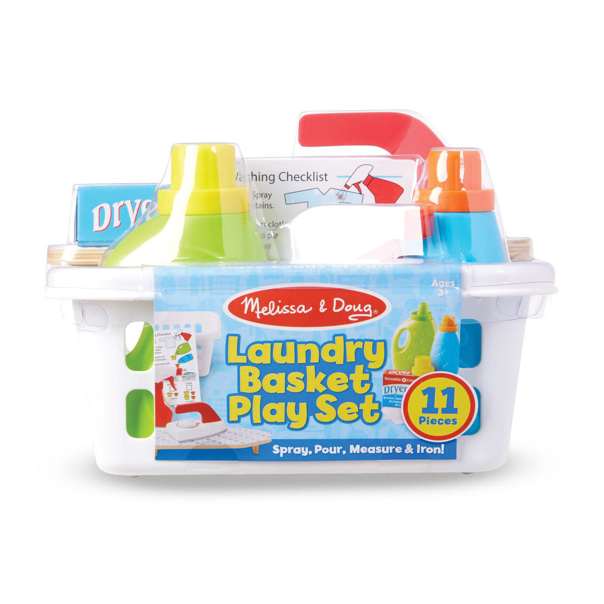 Educational Laundry Basket Play Set