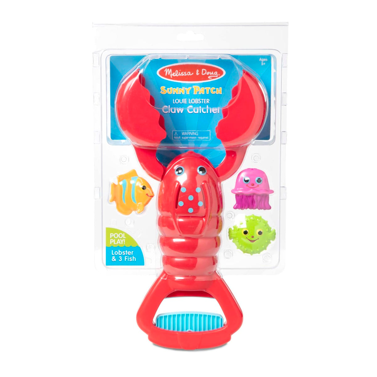 Educational Louie Lobster Claw Catcher Pool Toy