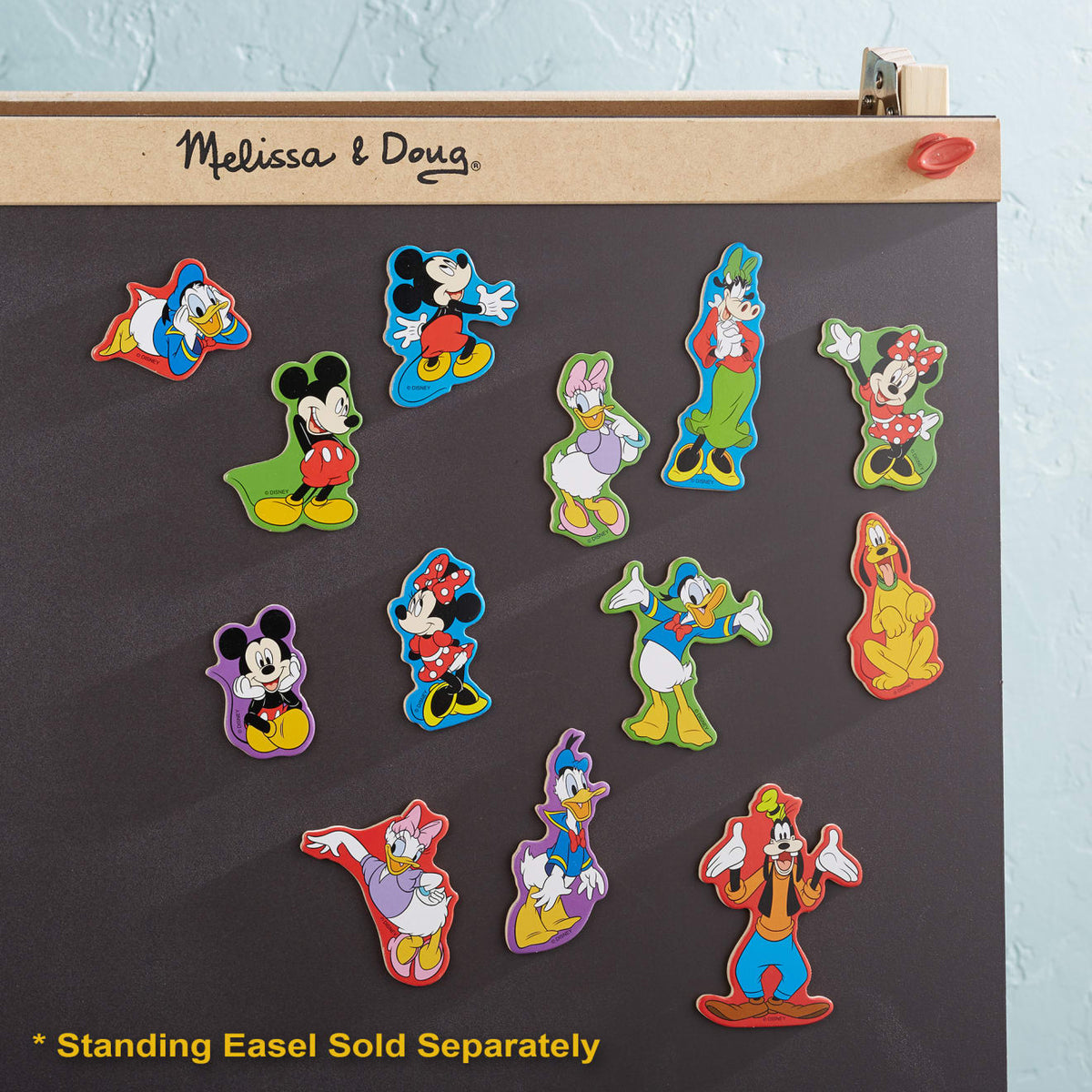 Educational Disney Mickey Mouse Wooden Magnets