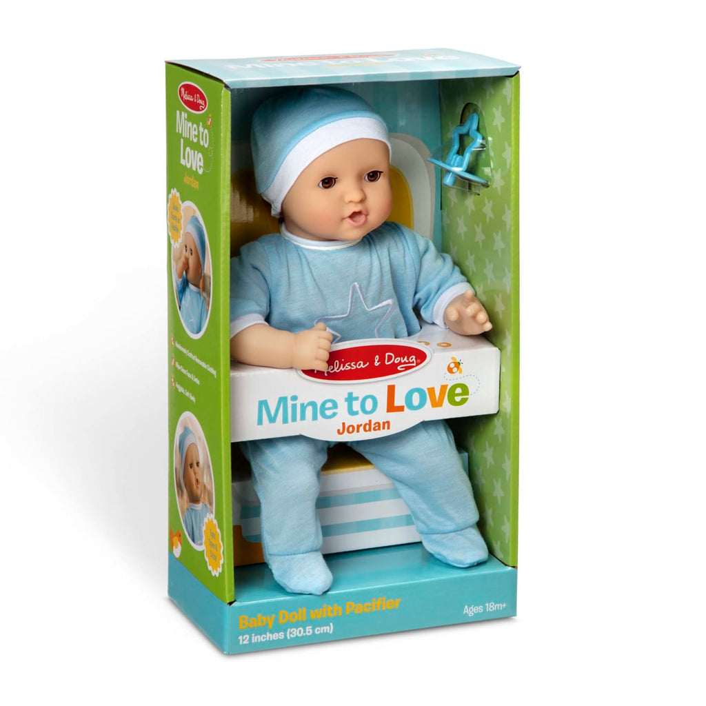 Educational Mine to Love Jordan 12-Inch Baby Doll