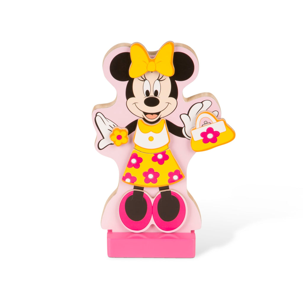 Educational Disney Minnie Wooden Magnetic Dress-Up