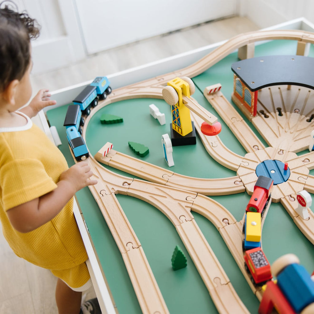 Educational Multi-Activity Train Table