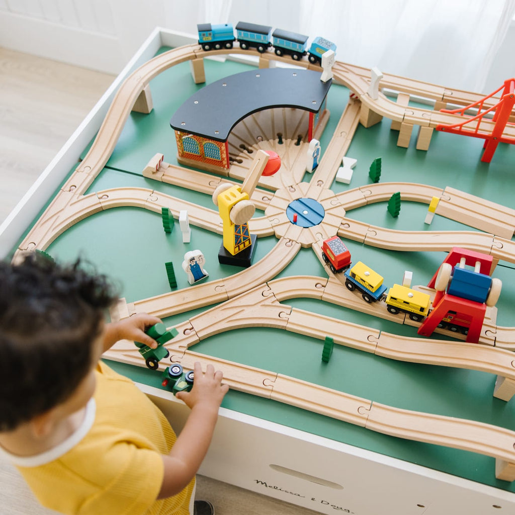 Educational Multi-Activity Train Table