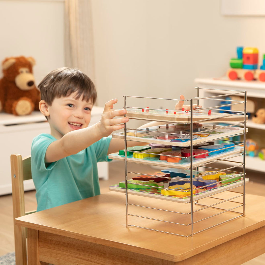 Educational Multi-Fit Wire Puzzle Rack