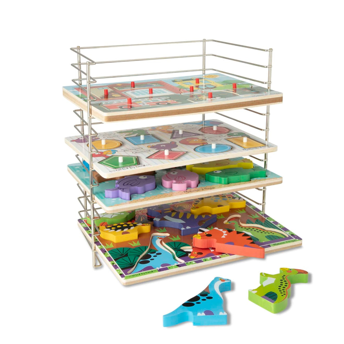 Educational Multi-Fit Wire Puzzle Rack
