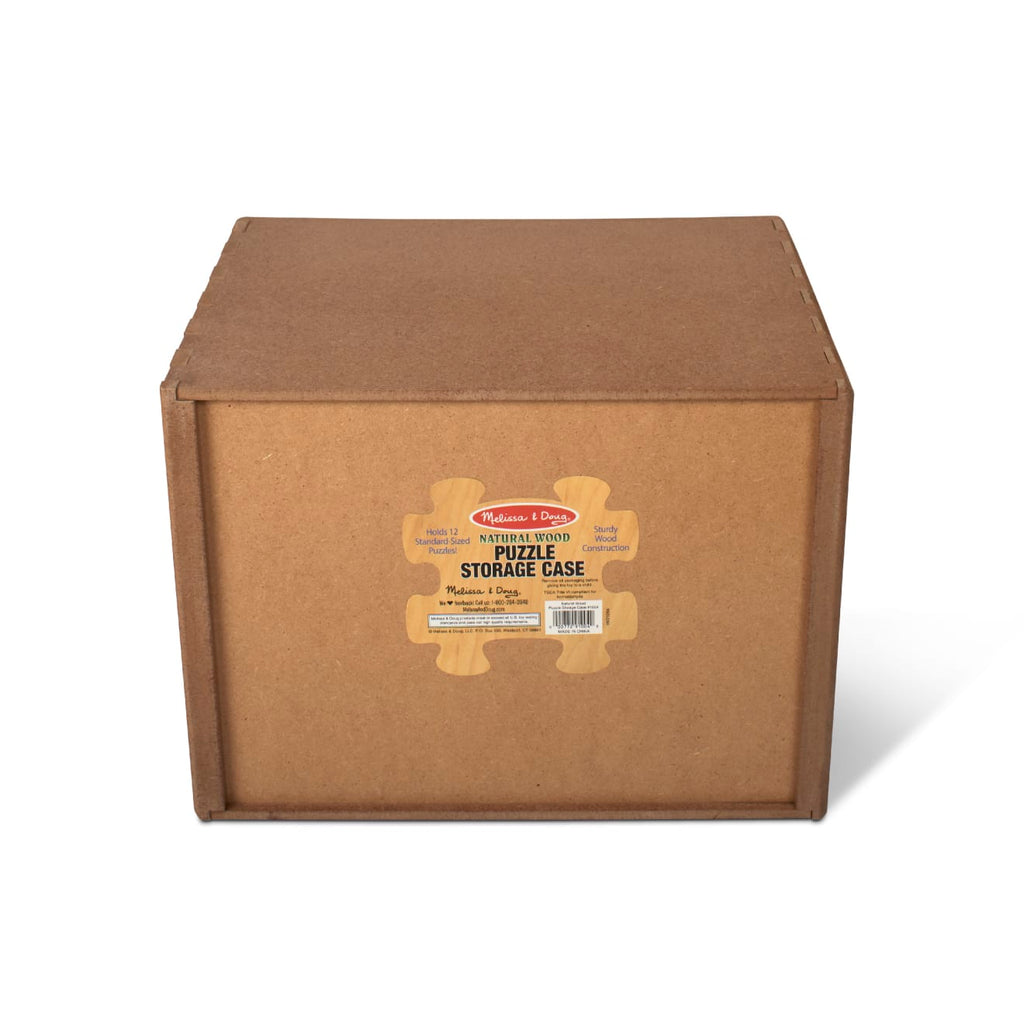 Educational Natural Wood Puzzle Case