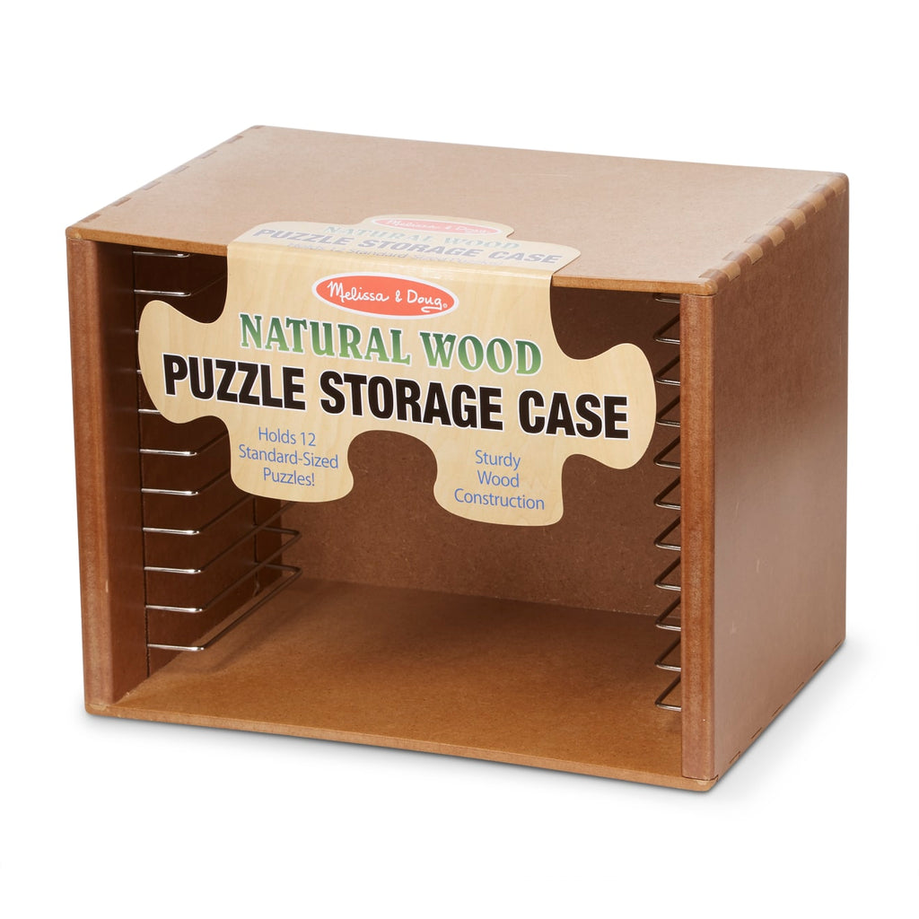 Educational Natural Wood Puzzle Case