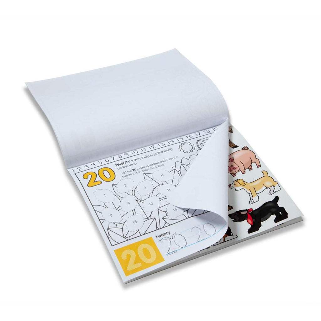 Educational Numbers Activity Pad