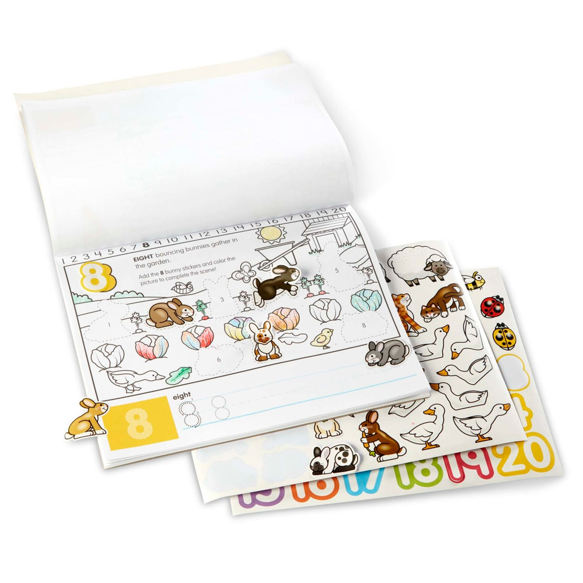Educational Numbers Activity Pad