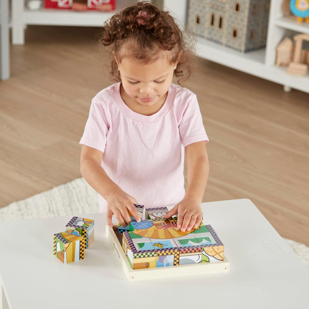 Educational Pets Cube Puzzle
