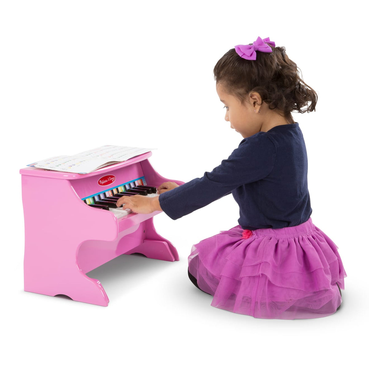 Educational Learn-to-Play Pink Piano