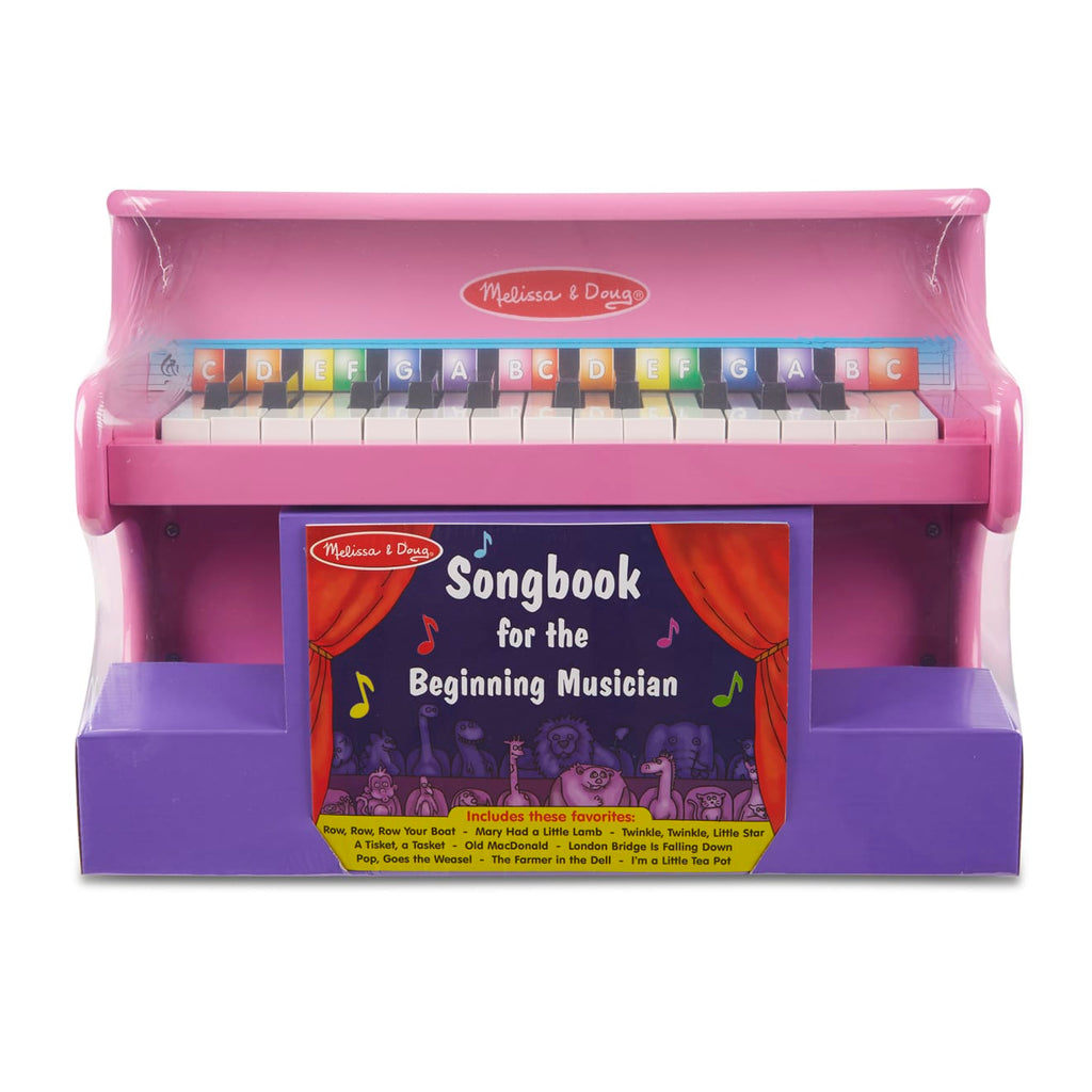 Educational Learn-to-Play Pink Piano