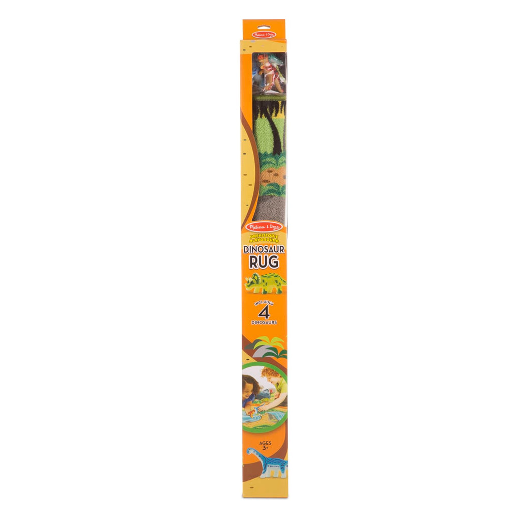Educational Prehistoric Playground Dinosaur Rug