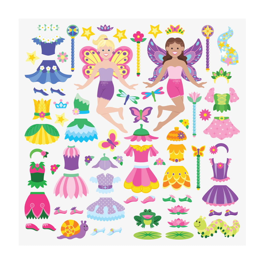 Educational Puffy Stickers Play Set Fairy