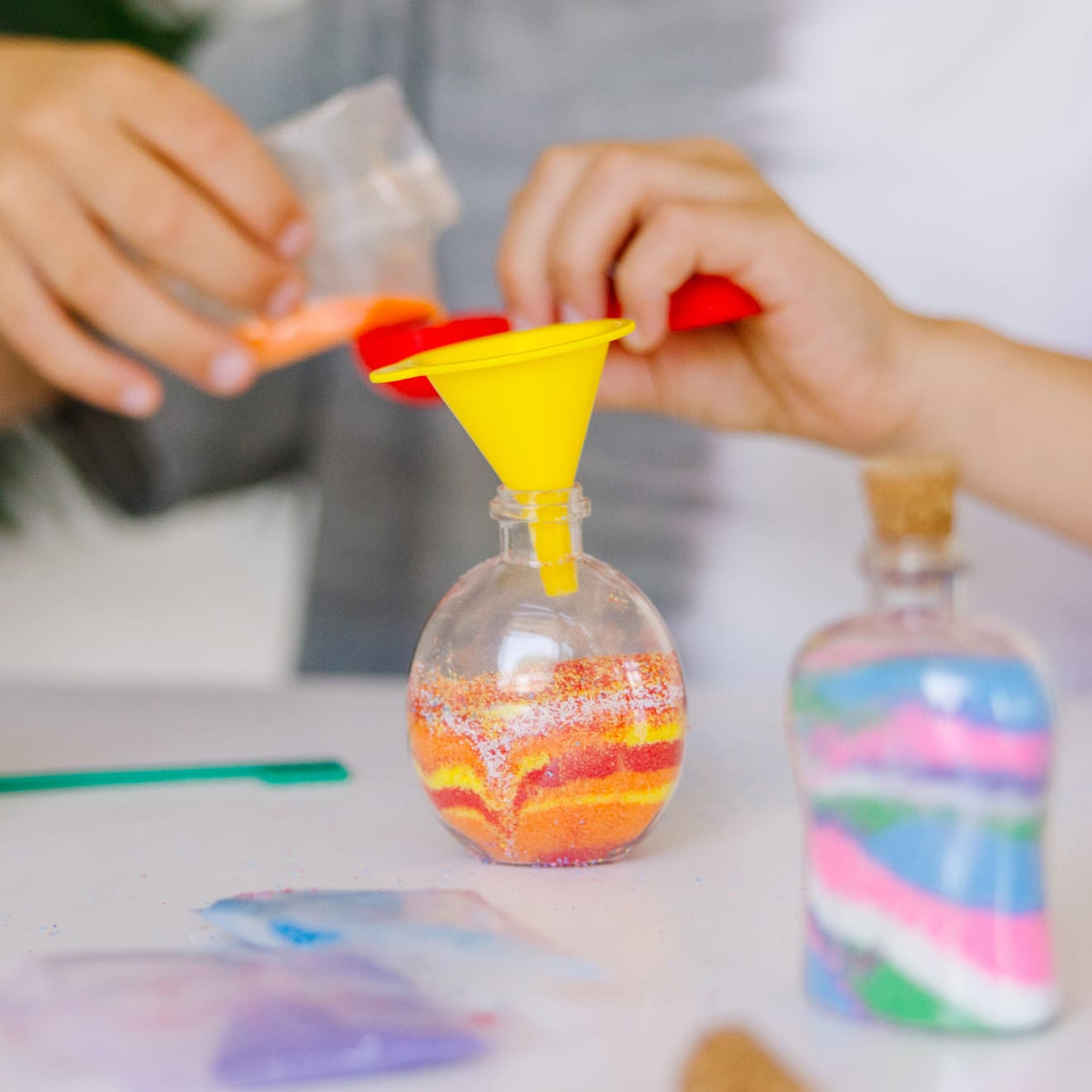 Educational Created by Me Sand Art Bottles Craft Kit