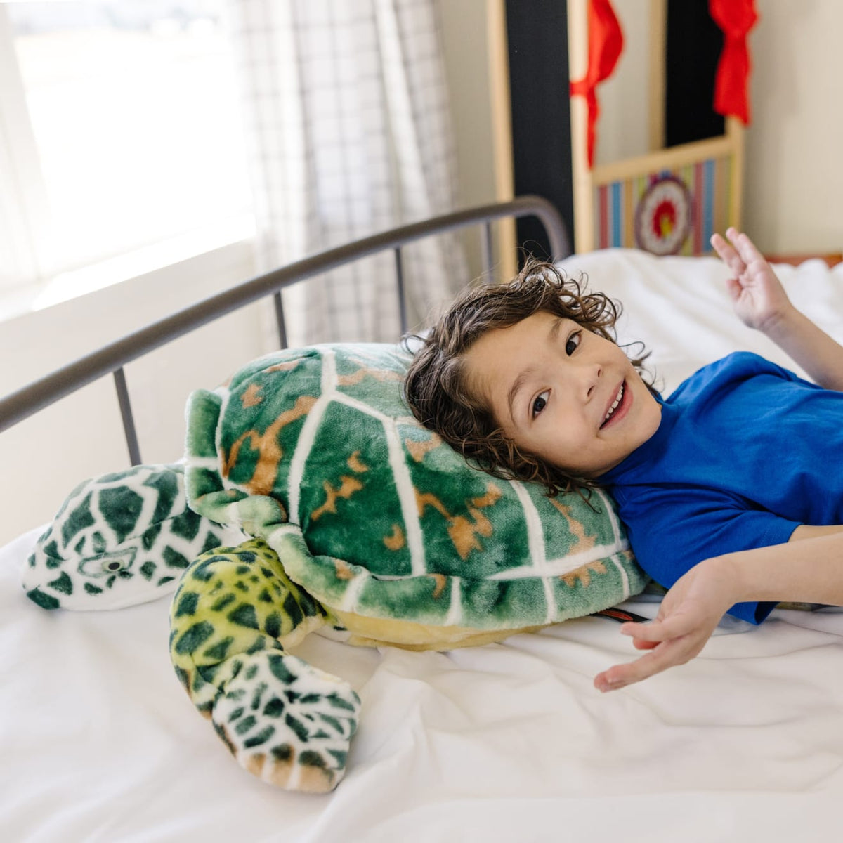 Educational Sea Turtle Giant Stuffed Animal