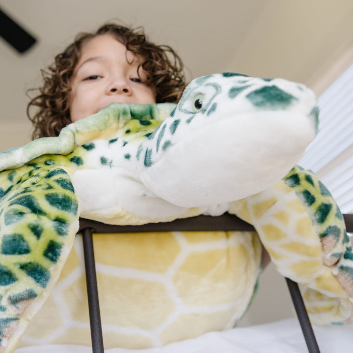 Educational Sea Turtle Giant Stuffed Animal