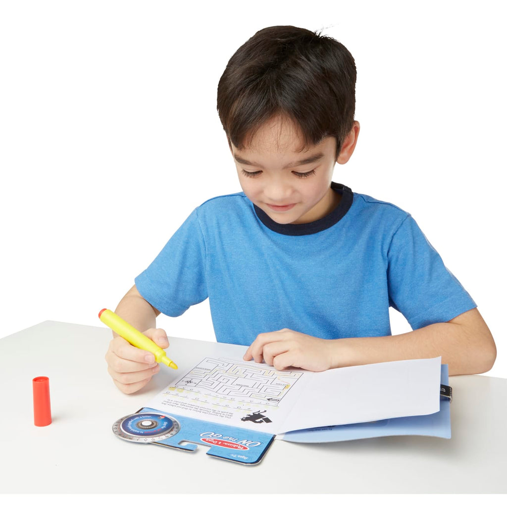 Educational Secret Decoder Game Book - On the Go Travel Activity Book