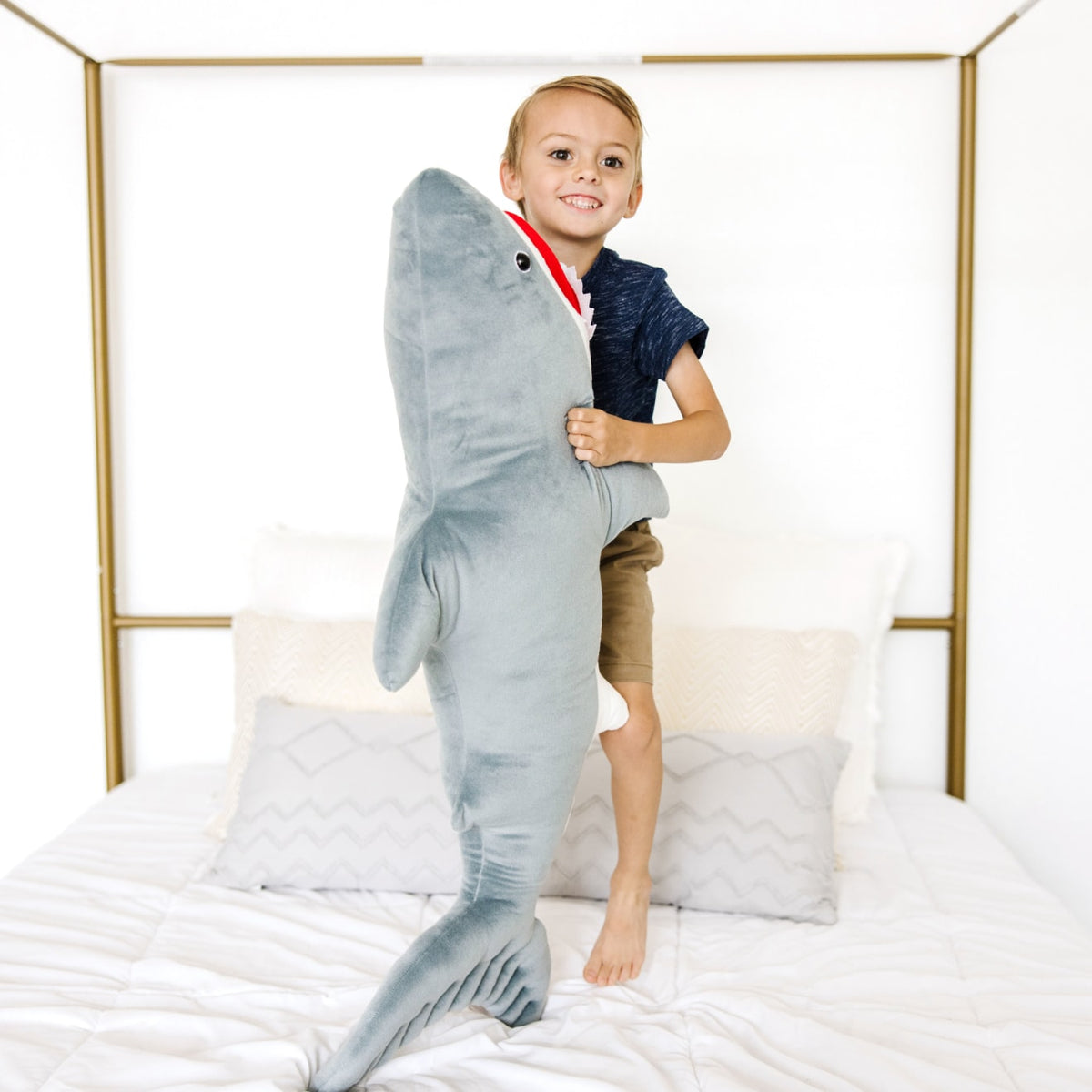 Educational Shark Giant Stuffed Animal