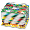 Educational Wire Puzzle-Storage Rack