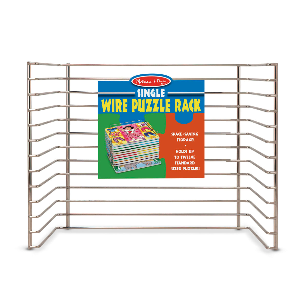 Educational Wire Puzzle-Storage Rack