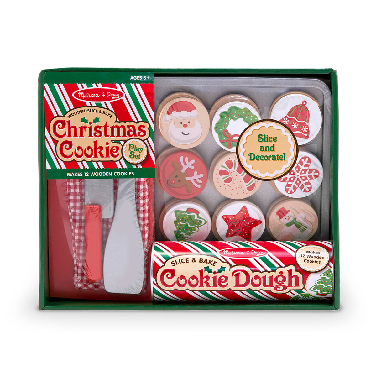 Educational Slice & Bake Christmas Cookie Play Set