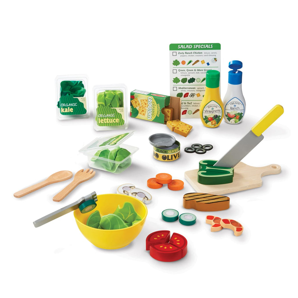 Educational Slice & Toss Salad Set