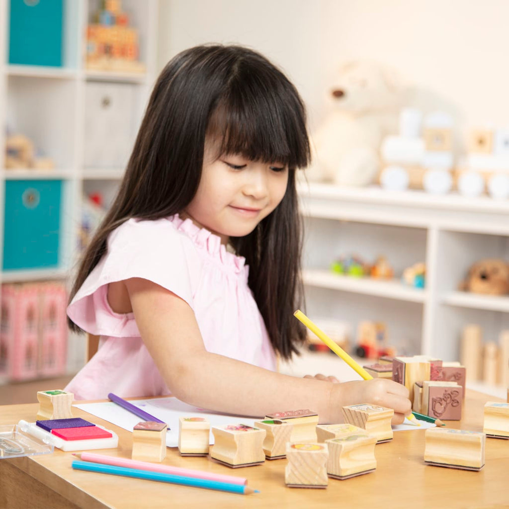 Educational Stamp-a-Scene Fairy Garden