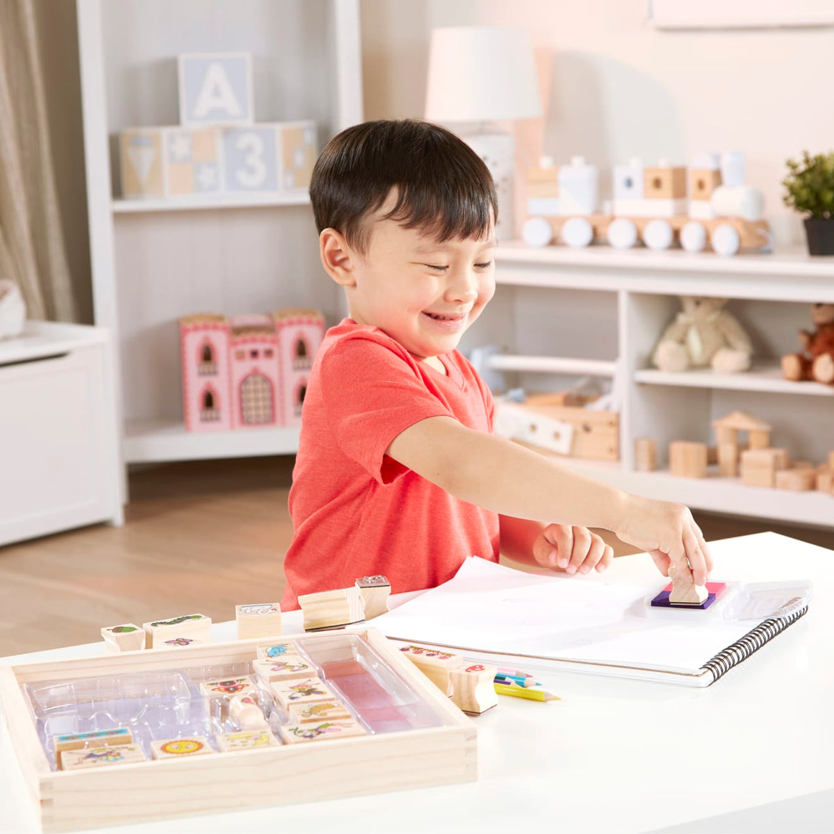 Educational Stamp-a-Scene Fairy Garden