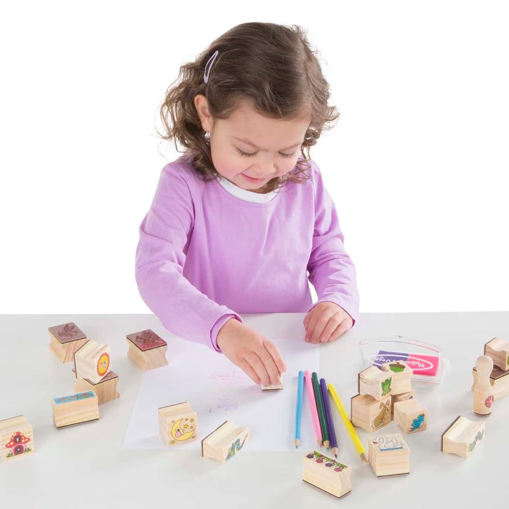 Educational Stamp-a-Scene Fairy Garden