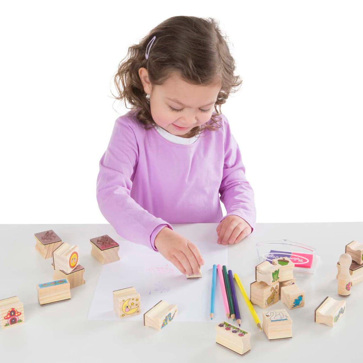 Educational Stamp-a-Scene Fairy Garden