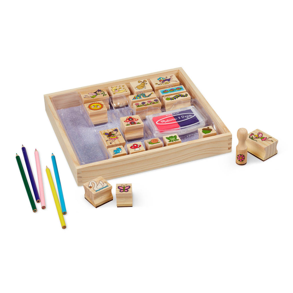 Educational Stamp-a-Scene Fairy Garden