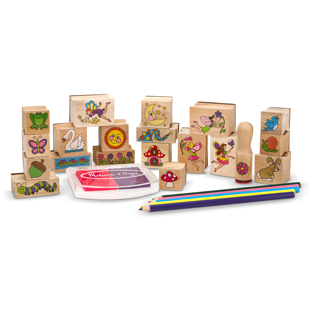 Educational Stamp-a-Scene Fairy Garden