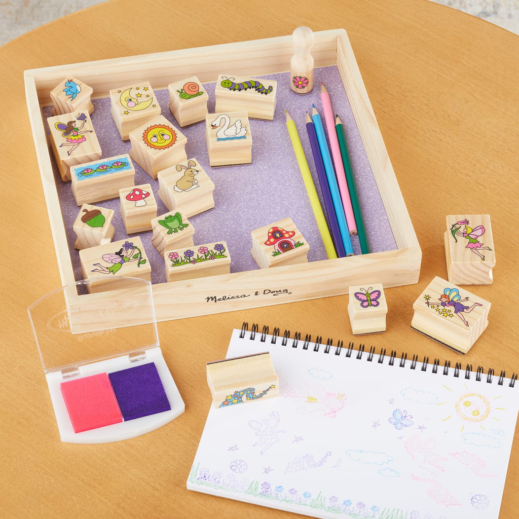 Educational Stamp-a-Scene Fairy Garden