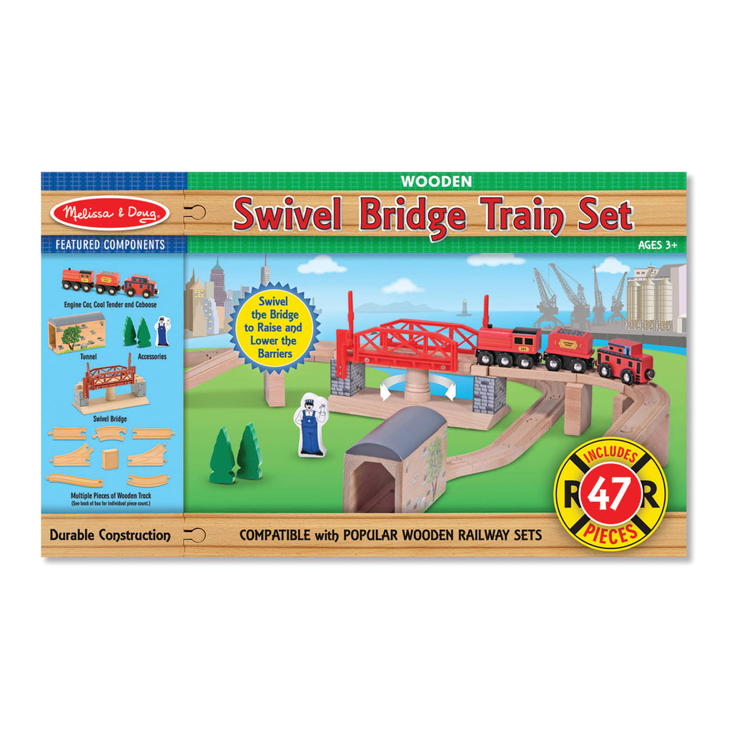 Educational Swivel Bridge Train Set