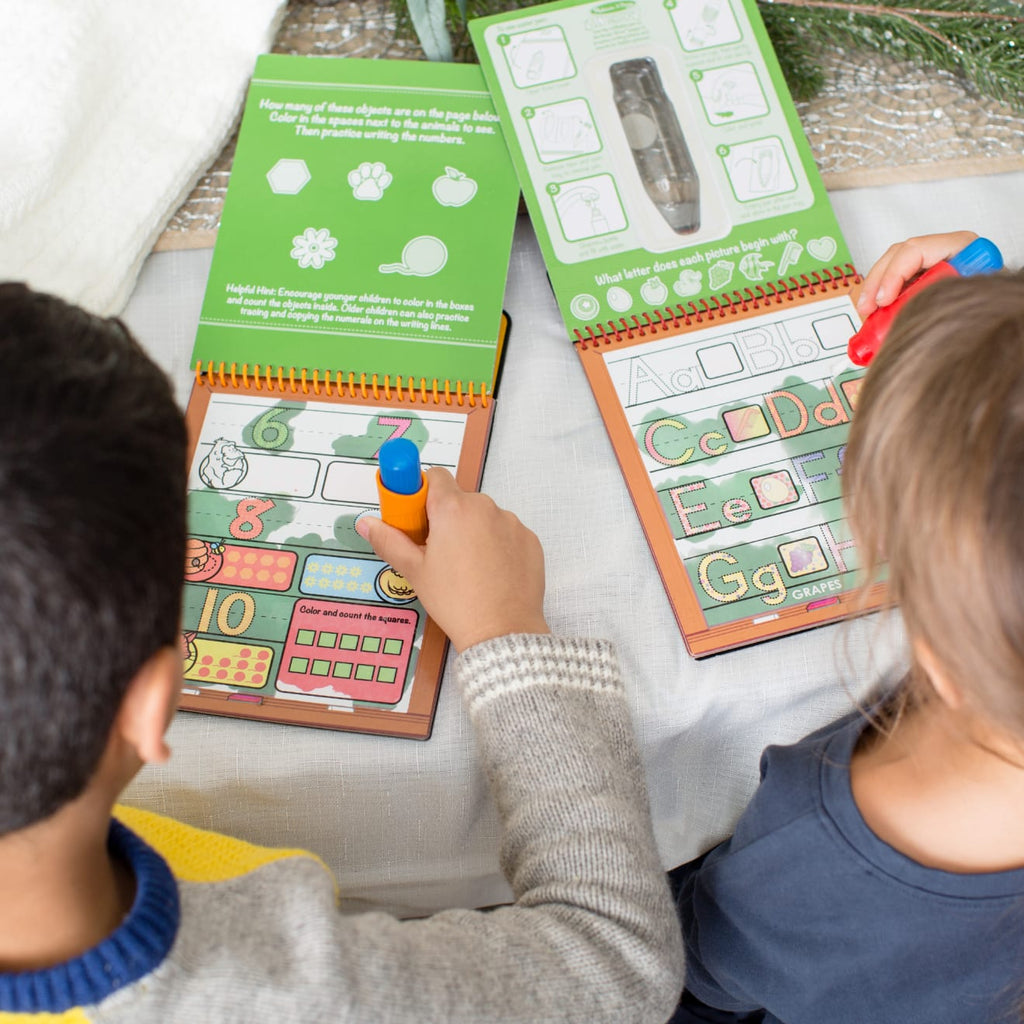 Educational Water Wow Bundle - Animals Alphabet & Numbers