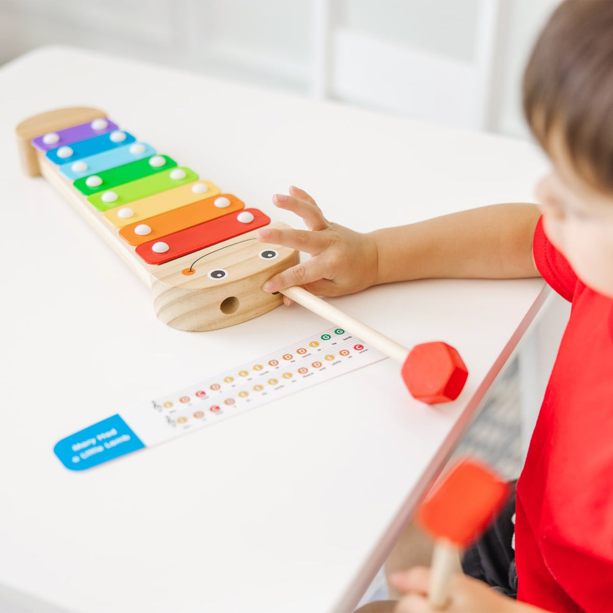 Educational Caterpillar Xylophone