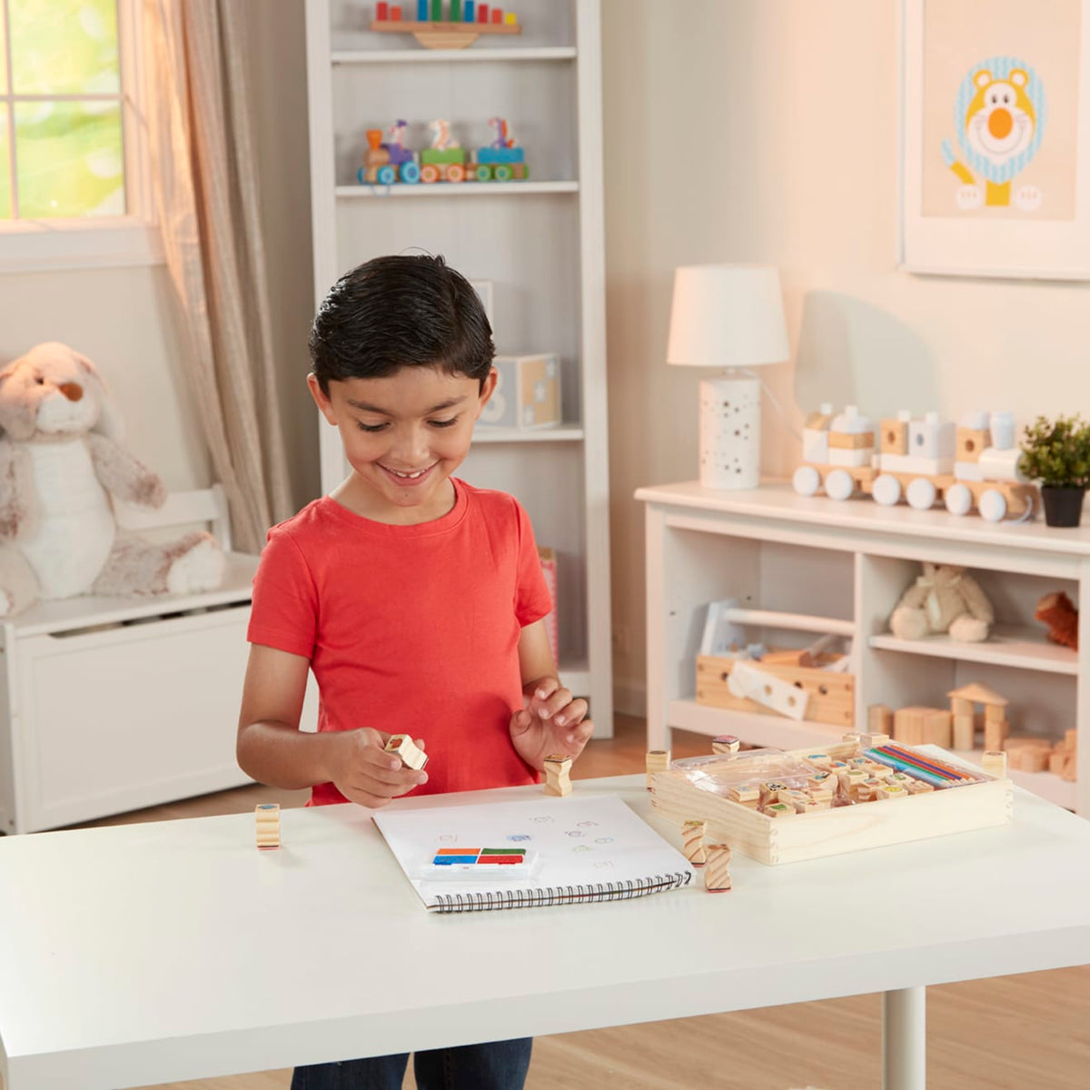 Educational Wooden Favorite Things Stamp Set
