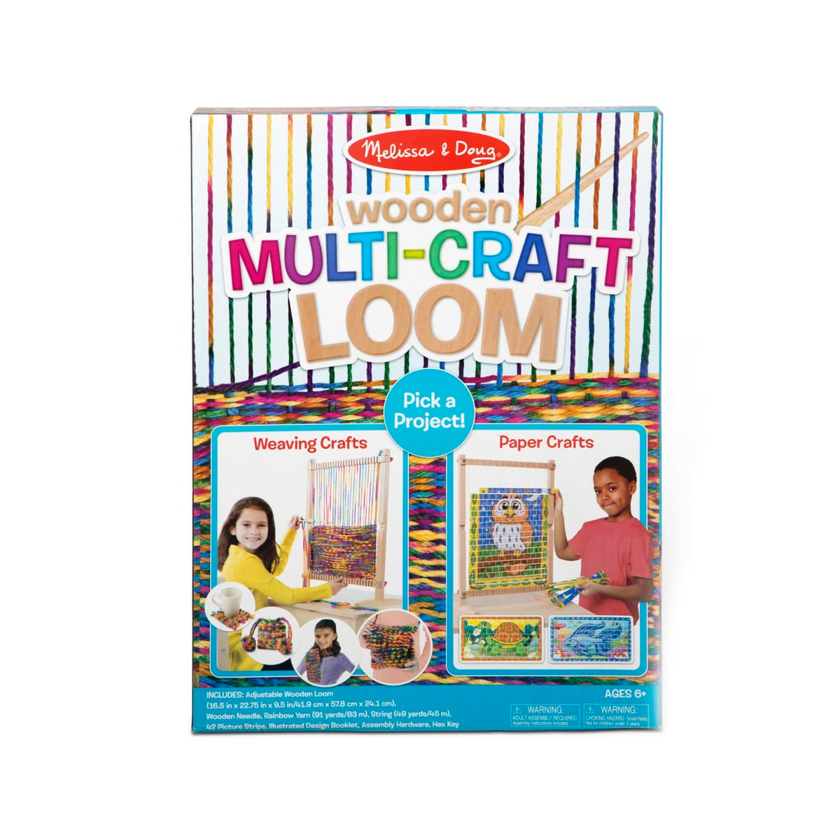 Educational Multi-Craft Weaving Loom