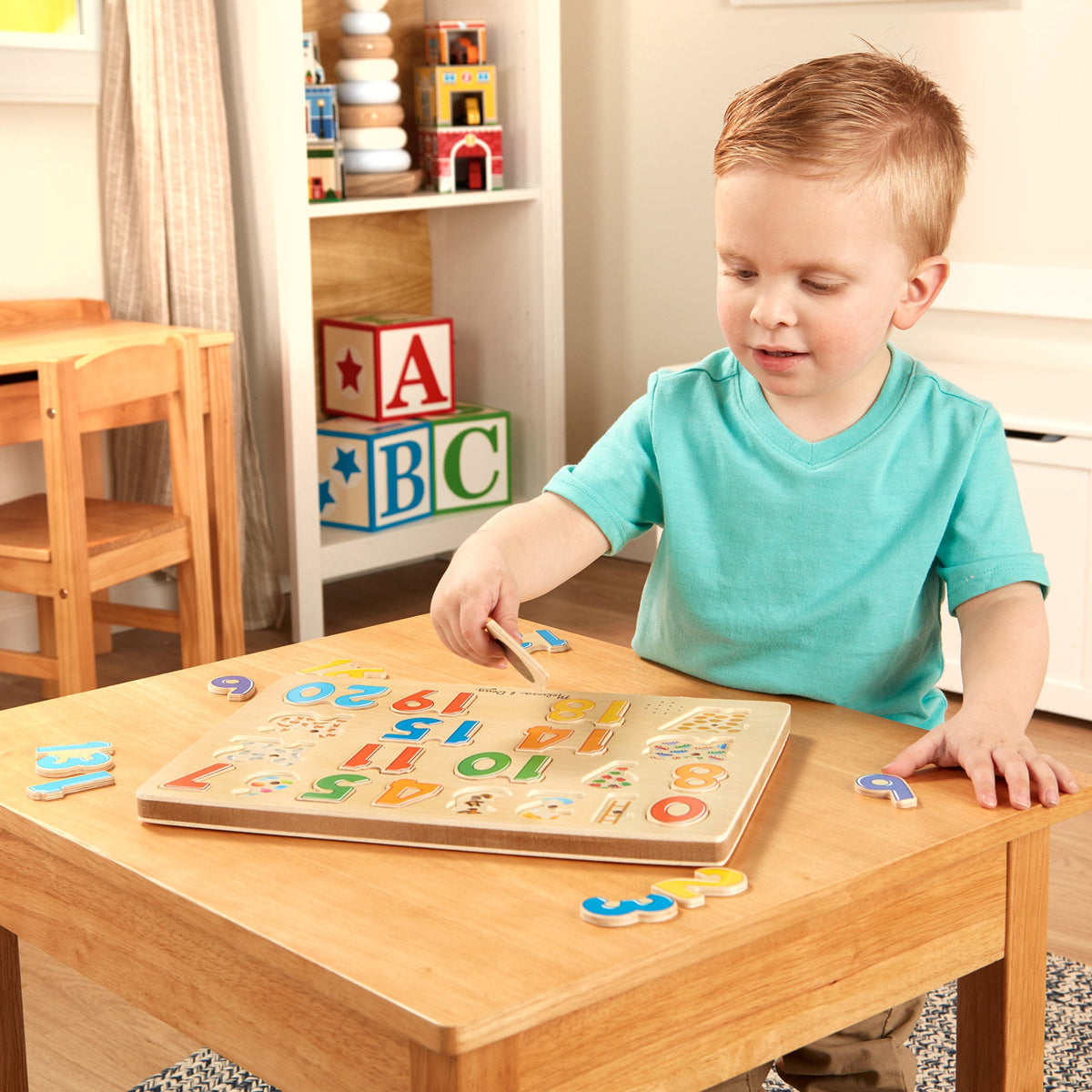 Educational Numbers Sound Puzzle - 21 Pieces