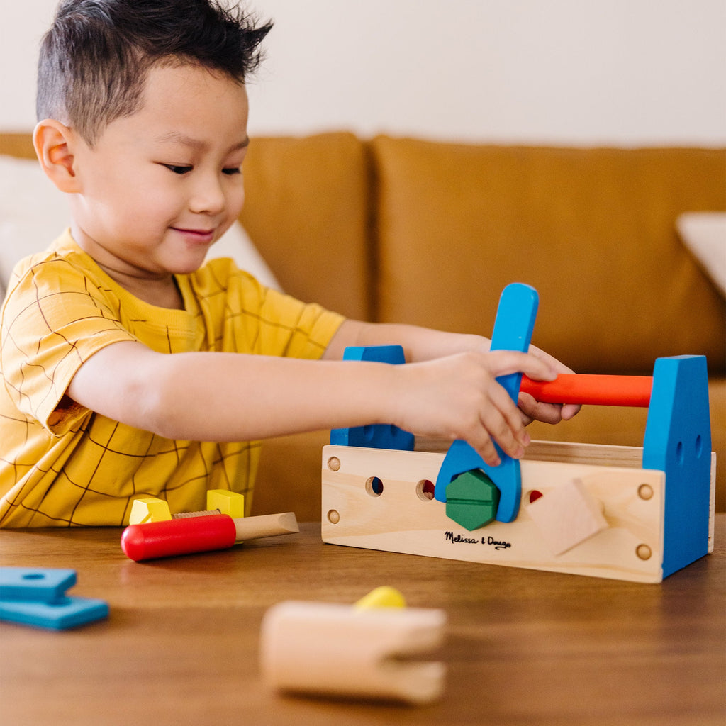 Educational Wooden Take-Along Tool Kit