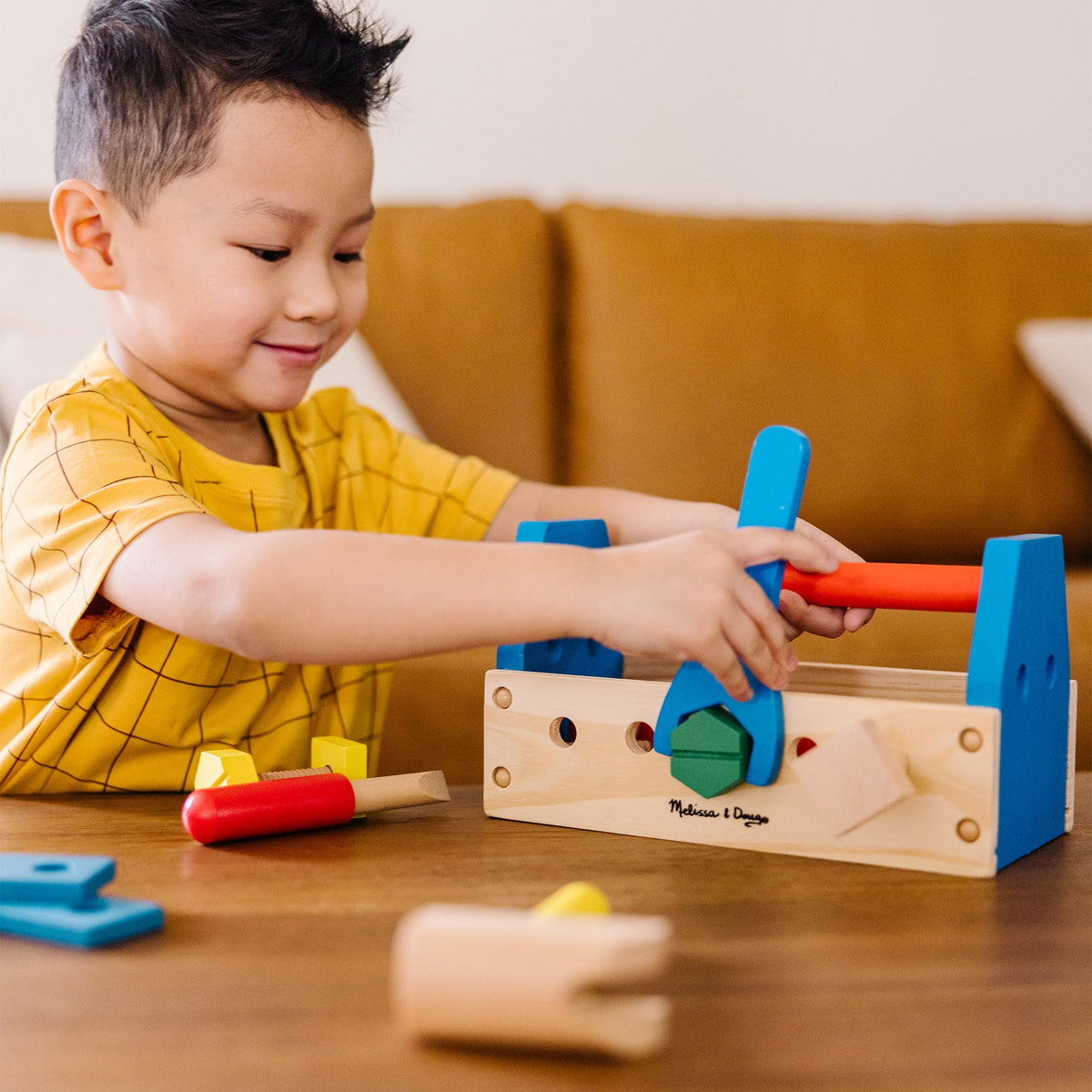 Educational Wooden Take-Along Tool Kit
