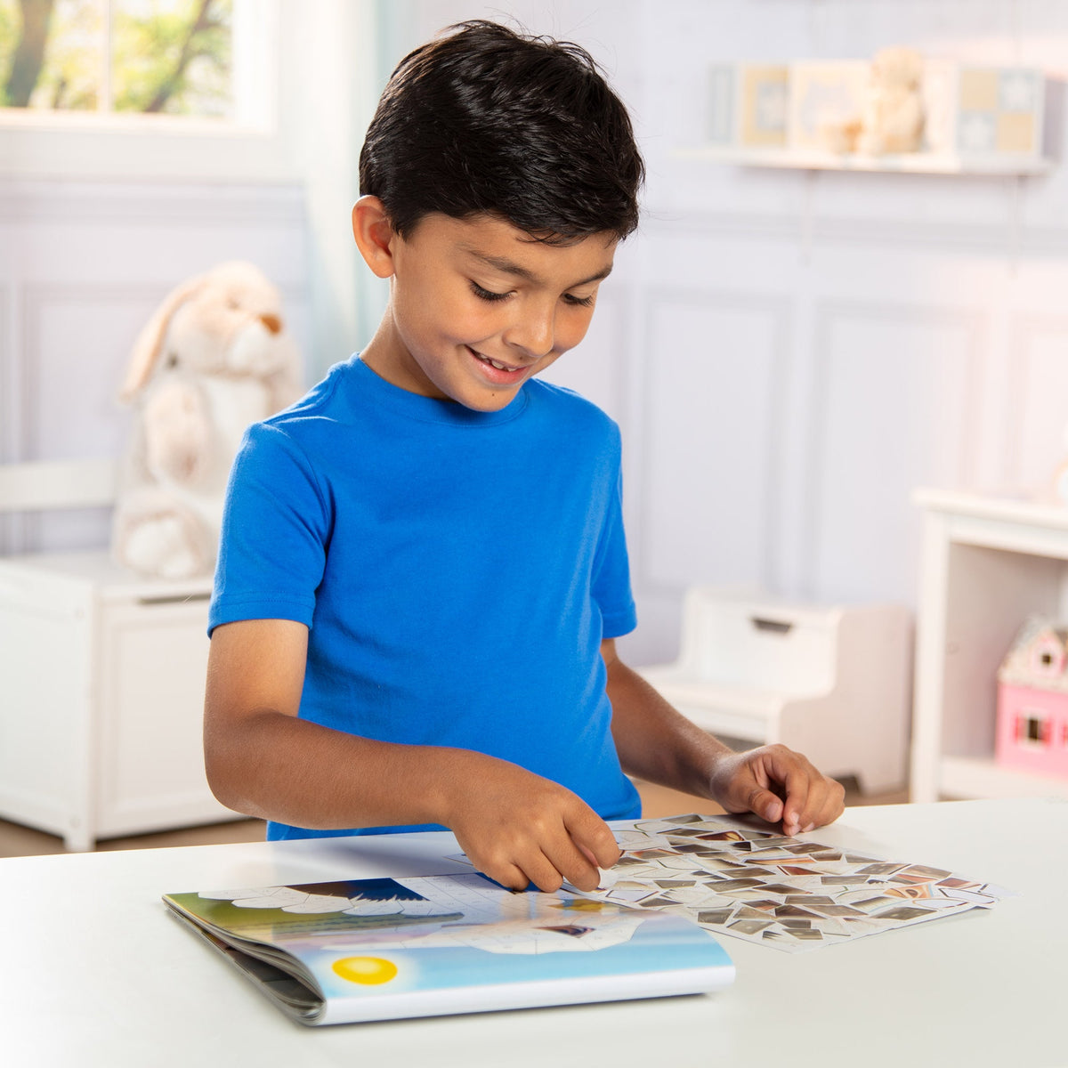 Educational Mosaic Sticker Pad - Safari