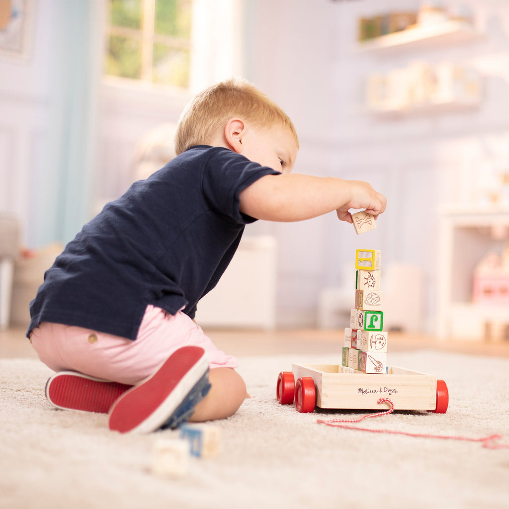 Educational Classic ABC Block Cart