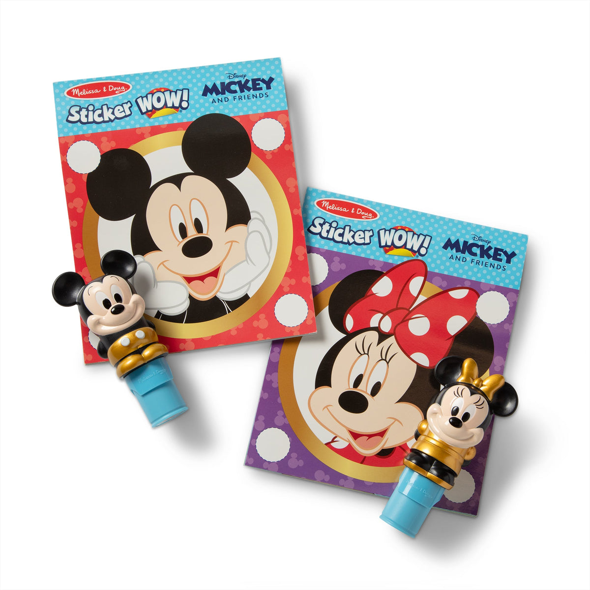 Educational Sticker WOW Deluxe Set Mickey & Minnie