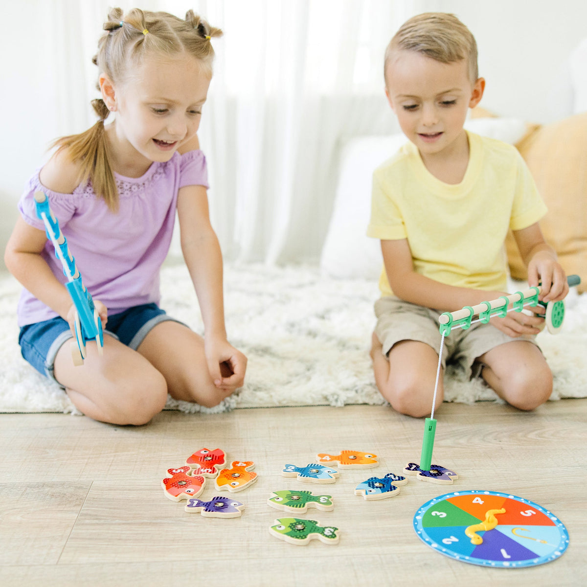 Educational Catch & Count Fishing Game