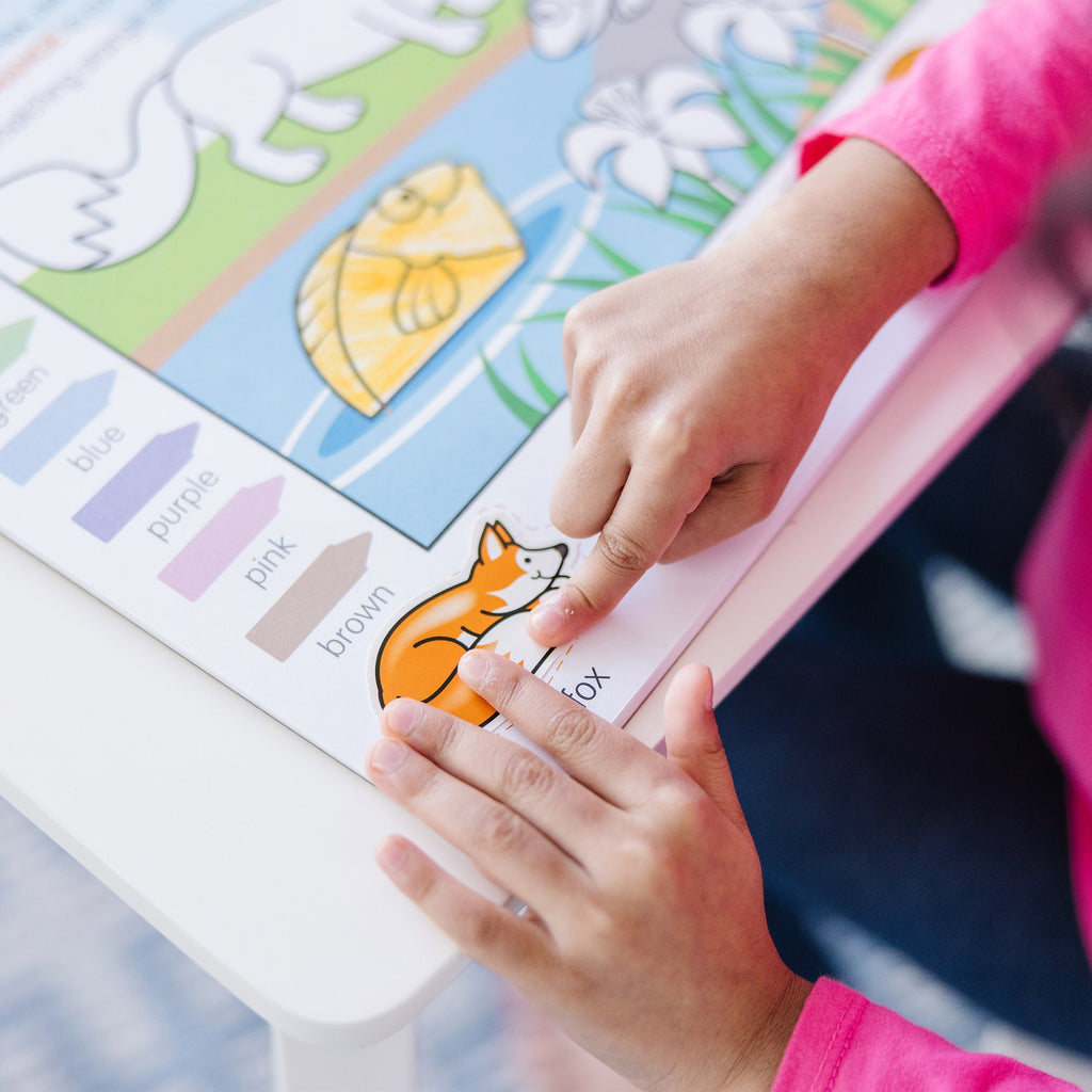 Educational Colors & Shapes Activity Pad